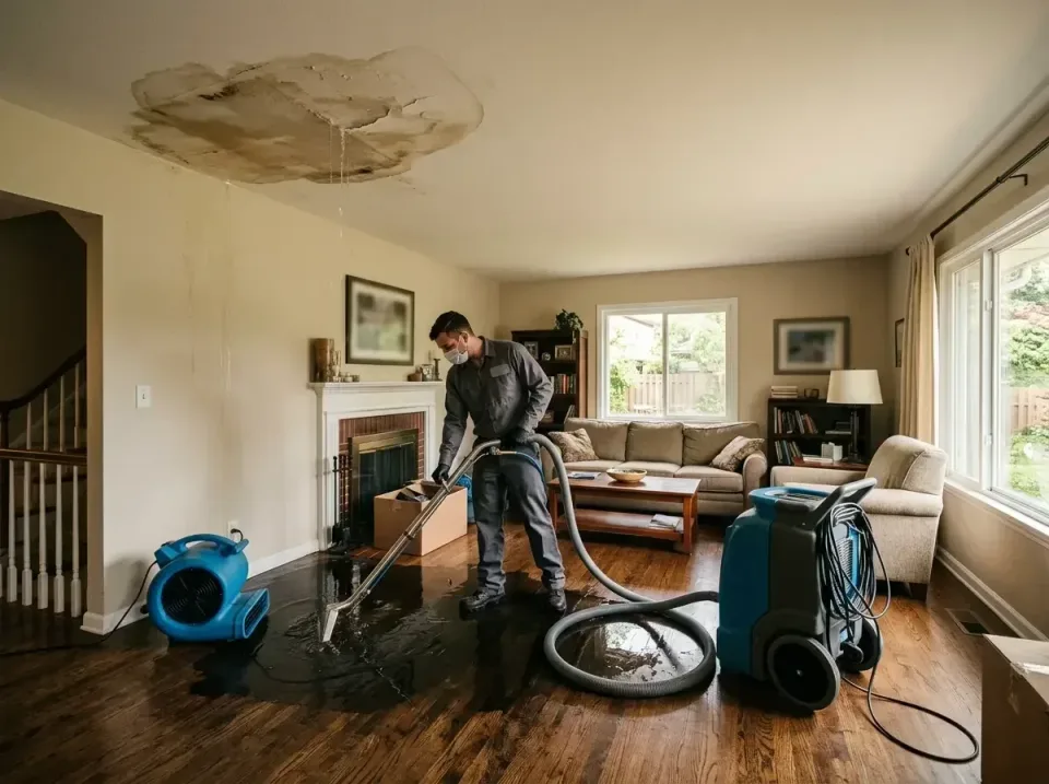 attic-pipe-burst-ceiling-drip-008 — frequently asked questions, Water Damage Restoration & Carpet Care in Cooper City, FL